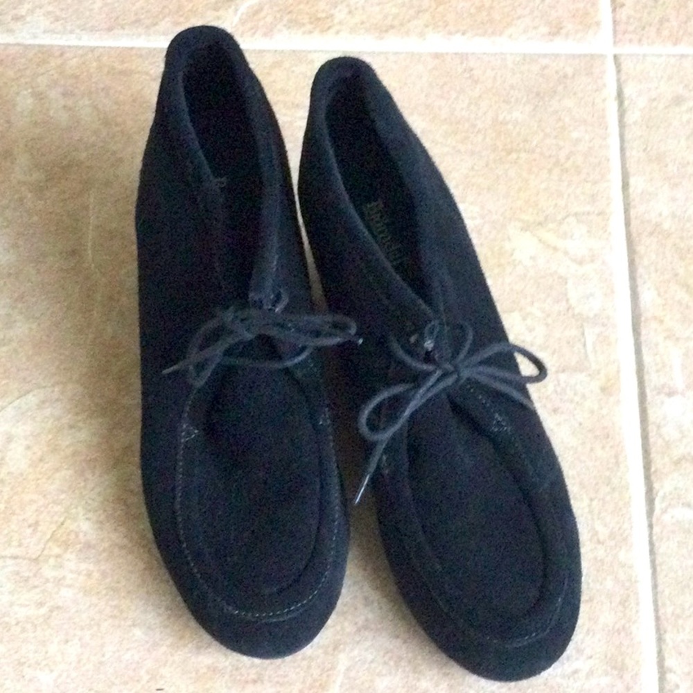 Björndal Black suede Booties